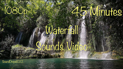 Get Into Gear With 45 Minutes Of Waterfall Sounds Video