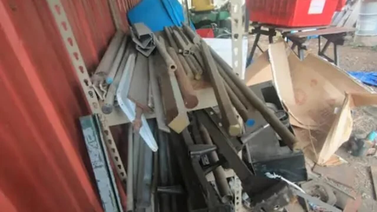 A look at my metals stash and my clutter