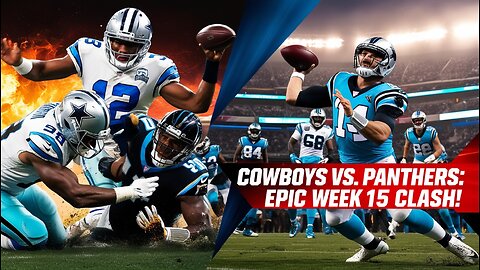 Dallas Cowboys vs. Carolina Panthers | 2024 Week 15 Game Highlights