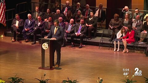Baltimore County holds inauguration to swear in newly elected leaders