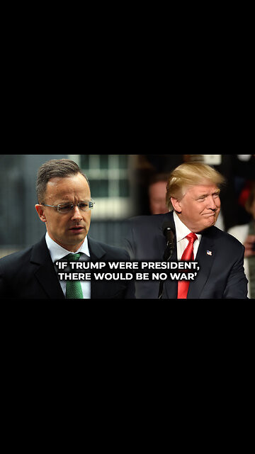 ‘If Trump Were President, There Would be No War’