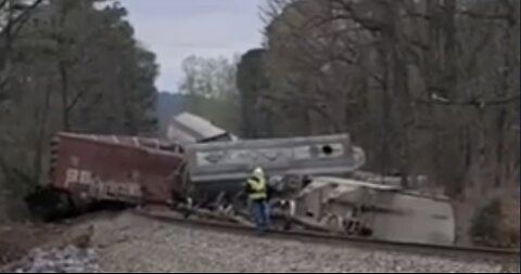 Train Derailment In Alabama