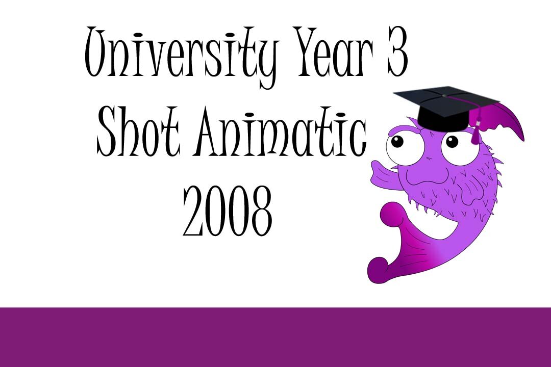 University Year 3 Shot Animatic 2008