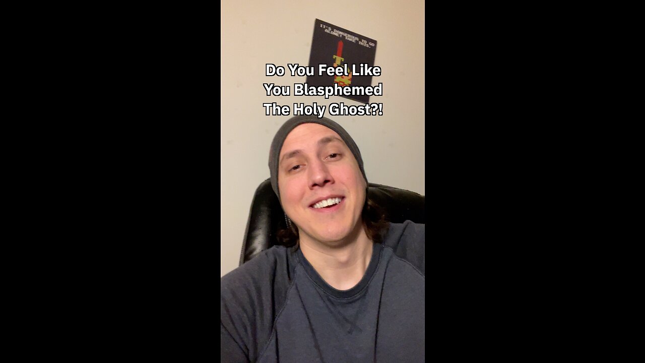 Do You Feel Like You Blasphemed The Holy Ghost?!