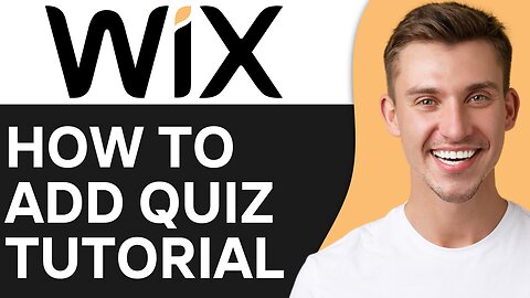 HOW TO ADD QUIZ TO WIX WEBSITE
