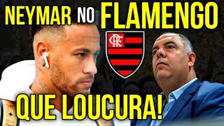 QUE LOUCURA! NEYMAR QUER JOGAR NO FLAMENGO E JÁ TEM DATA DEFINIDA POR MARCOS BRAZ - É TRETA! #Shorts