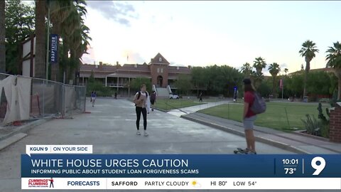 Biden administration urges caution with student loan forgiveness scams