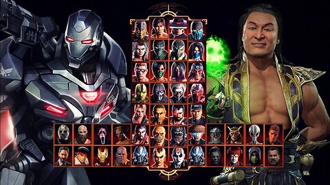 War Machine Vs Shang Tsung - Mortal Kombat 9 Mod
