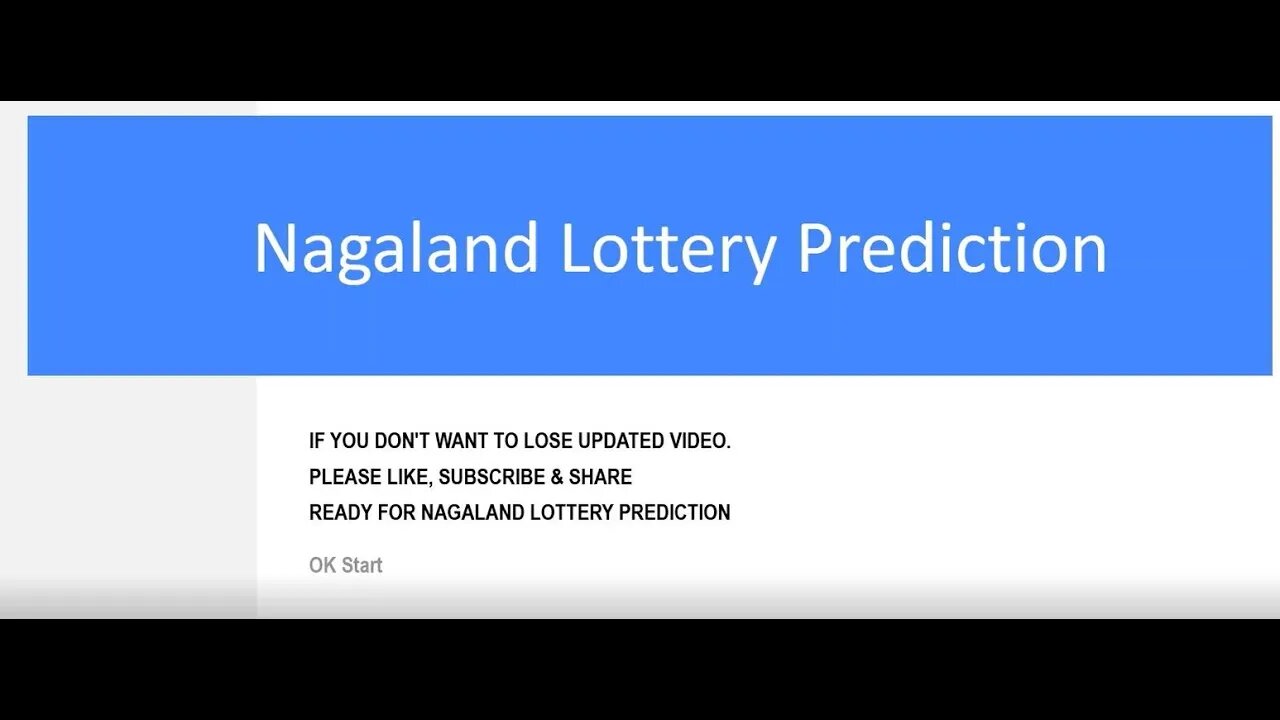 Nagaland Lottery Prediction For Date:- 07-07-2022, All Middle Two Digit Hit In 01:00 PM Game