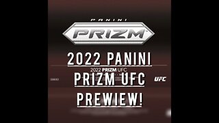 2022 Panini Prizm UFC trading cards preview! Paddy Pimbett first card!