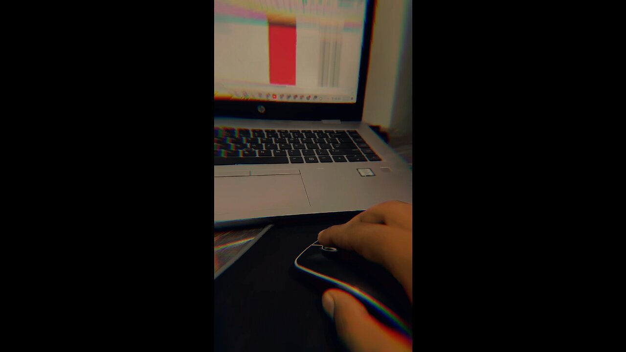 ✨Tiktok new trend video sound on laptop during online work