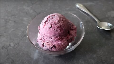 Easy Blackberry Ice Cream | Food Wishes