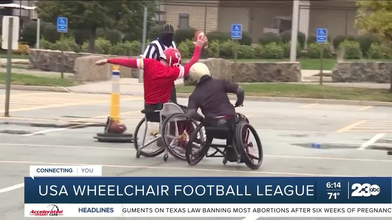 The new National Wheelchair Football League is underway