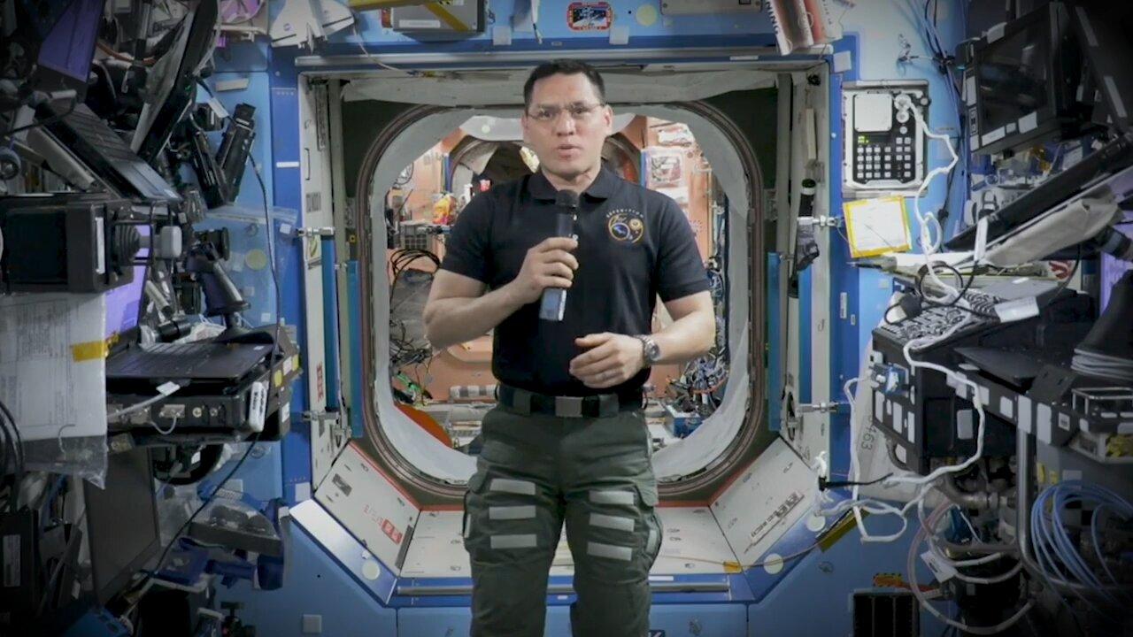 Hispanic Heritage Month Greetings from Space