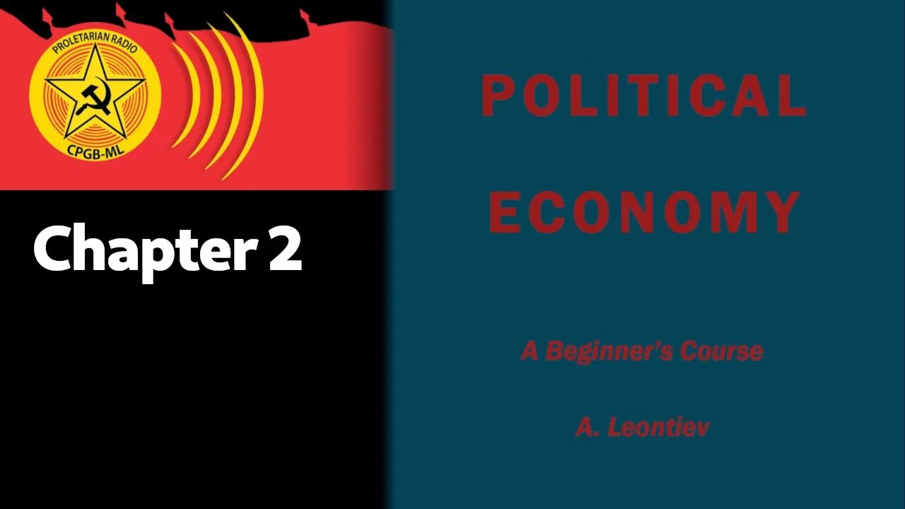 A. Leontiev Political Economy A Beginner's Course - Chapter 2