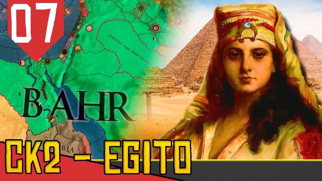 Sultão do EGITO - CK2 Monarch's Journey Egito #07 [Série Gameplay Português PT-BR]