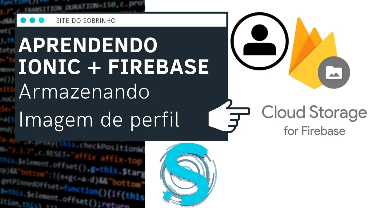 [ Ionic / Firebase ] FAZER UPLOAD da imagem do usuário com STORAGE - IonFire - SITE DO SOBRINHO