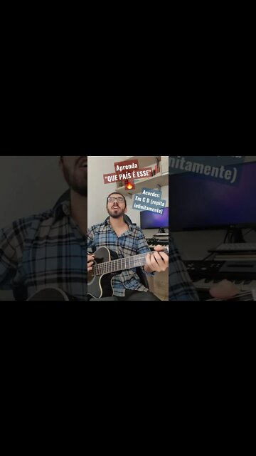 #Shorts Aprenda "Que país é esse" (vc sabe né), pra protestar e encher o saco dos amigos 🤭