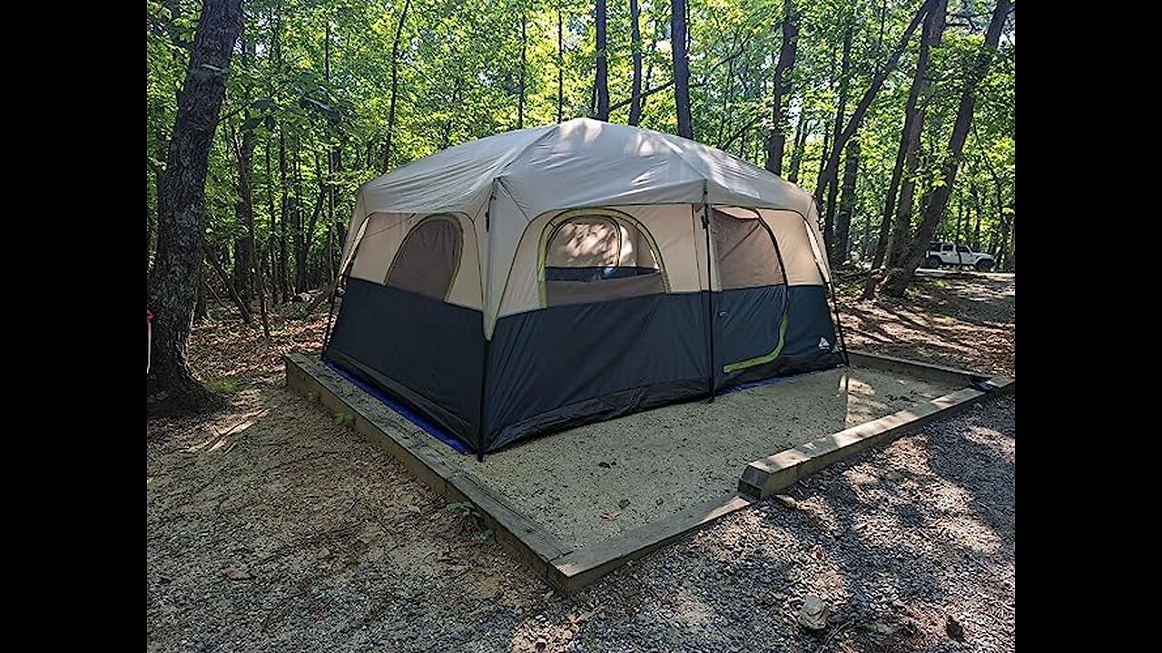 Ozark 10-Person 2 Room Cabin Tent Waterproof RAINFLY Camping Hiking Outdoor New!