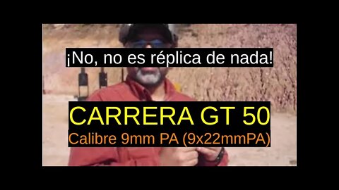 (Traumática) Carrera GT50 -Calibre 9mm PA (9x22mm PA)