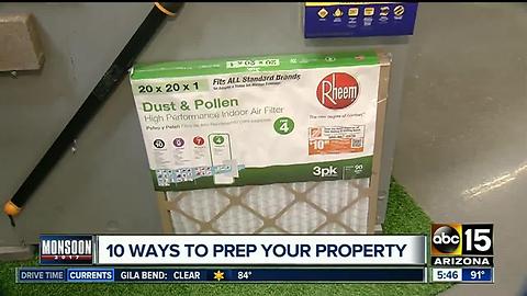 Best ways to prepare for your property for summer storms