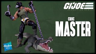 Hasbro G.I.JOE Classified Series Crocmaster and Fiona Figure Review @The Review Spot