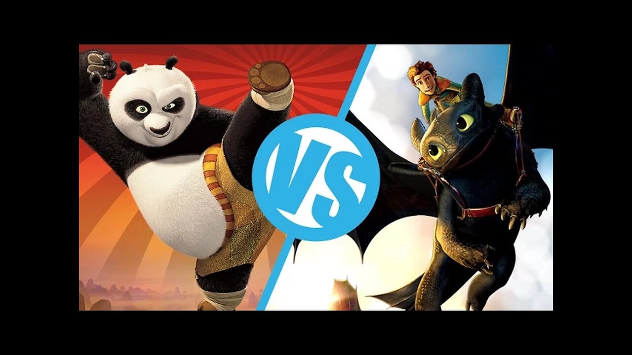 How to Train Your Dragon VS Kung Fu Panda : Movie Feuds