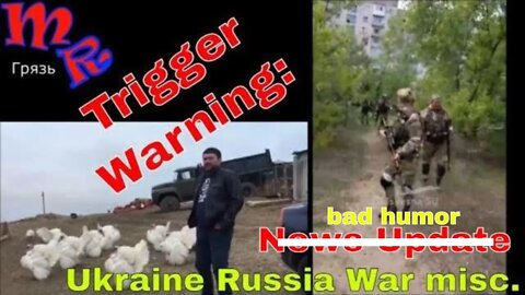 Warning bad humor Report: Ukraine Russia War, Special Studio Guest Vlad Putin.