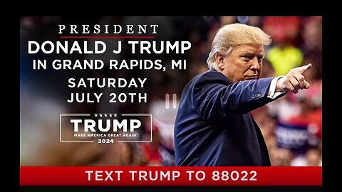 TRUMP’S FIRST RALLY SINCE ASSASSINATION ATTEMPT
