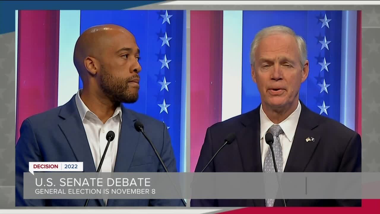 RECAP: Johnson, Barnes get personal in final Wisconsin debate