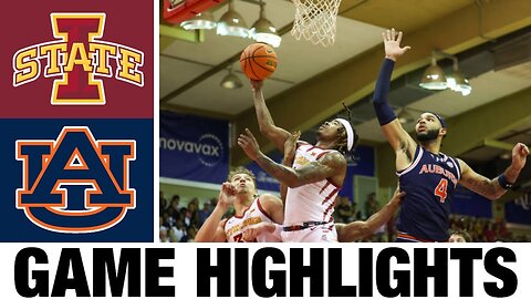 #4 Auburn vs #5 Iowa State Highlights🏀NCAA Men's Basketball🏀2024 College Basketball