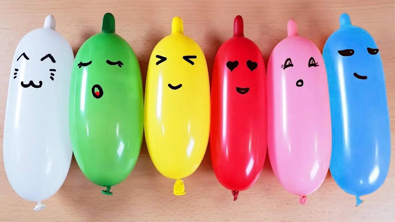 Making Slime With Funny Balloons - Slime Videos