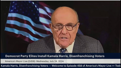 America's Mayor Live (E458): Democrat Party Elites Install Kamala Harris, Disenfranchising Voters