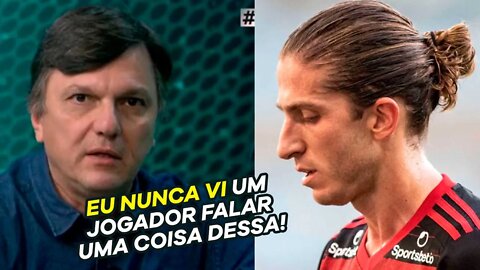 MAURO CESAR EXPLANA SOBRE FELIPE LUIZ NO FLAMENGO | DE GOLEADA