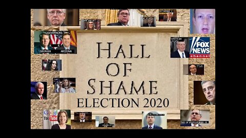 [TOP 20] HALL OF SHAME ELECTION 2020. DEMS & RINOS. Who is in the top 5?