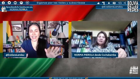 BOLIVIA EN LAS REDES, HOY APRENDIENDO LA COSNTITUCION CON NORMA PIEROLA