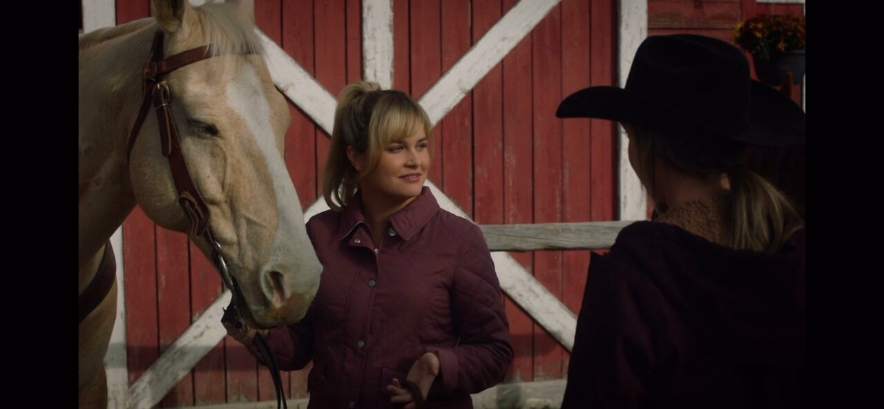 Heartland 16X12 Amy and Kristy go for a trail ride