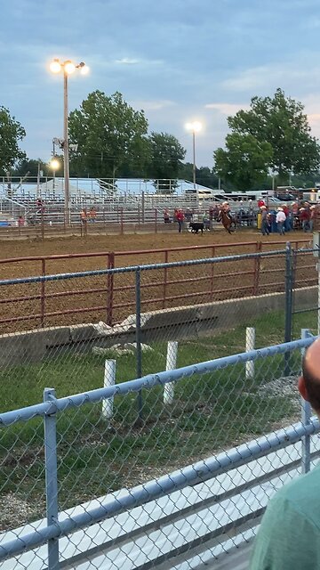 Breakaway Roping at Rodeo