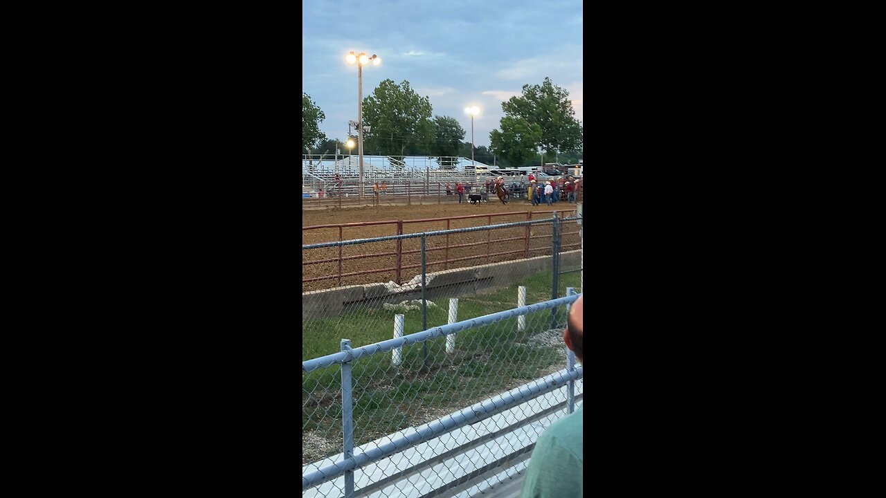 Breakaway Roping at Rodeo