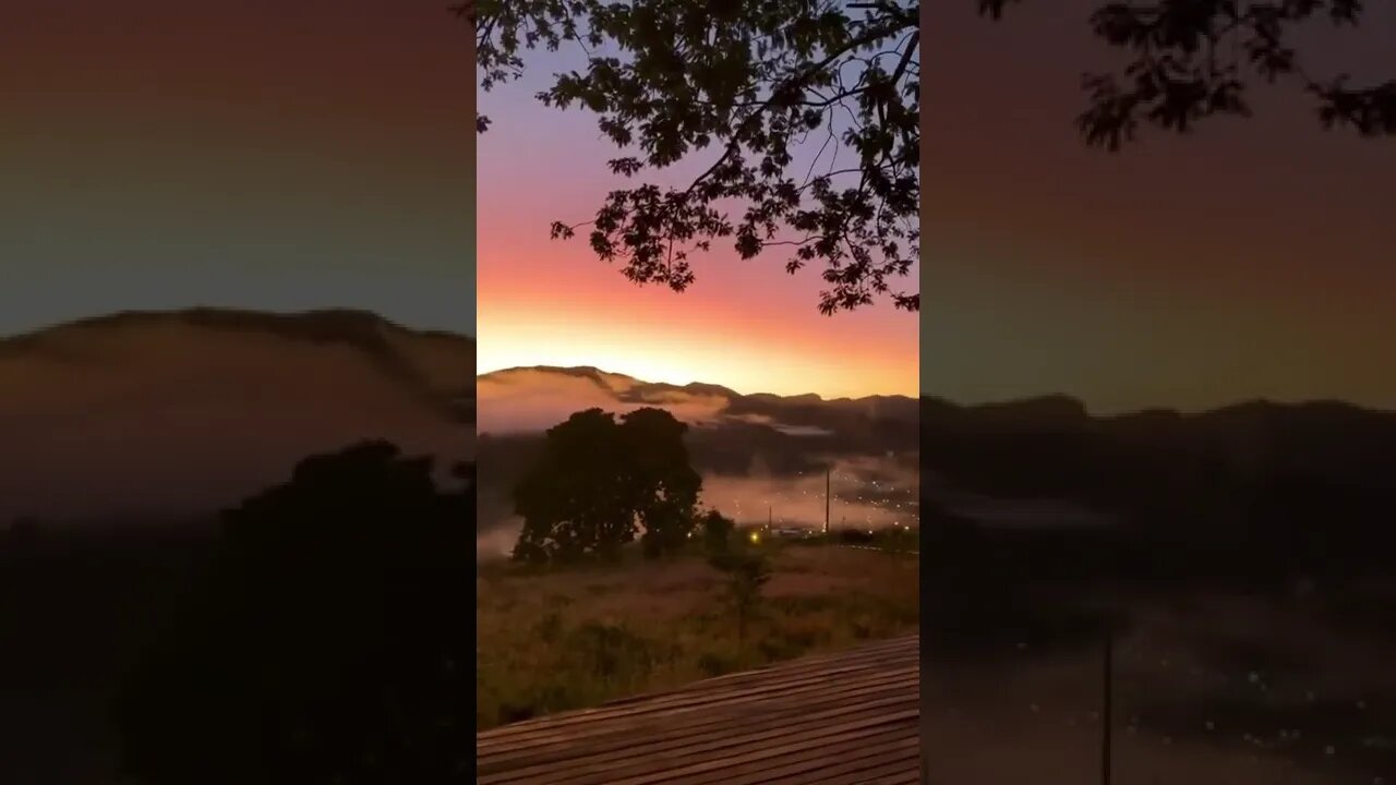 Amanhecer em Laranja da Terra ES