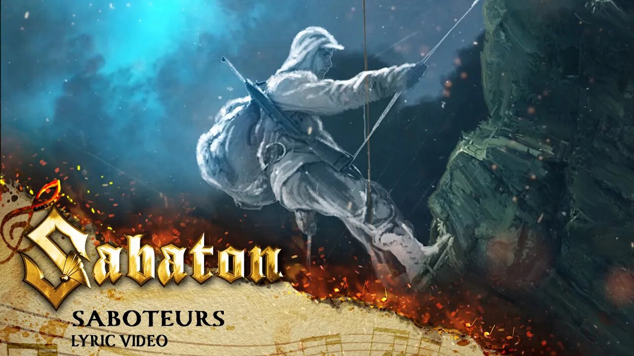 Sabaton - Saboteurs (Official Lyric Video)