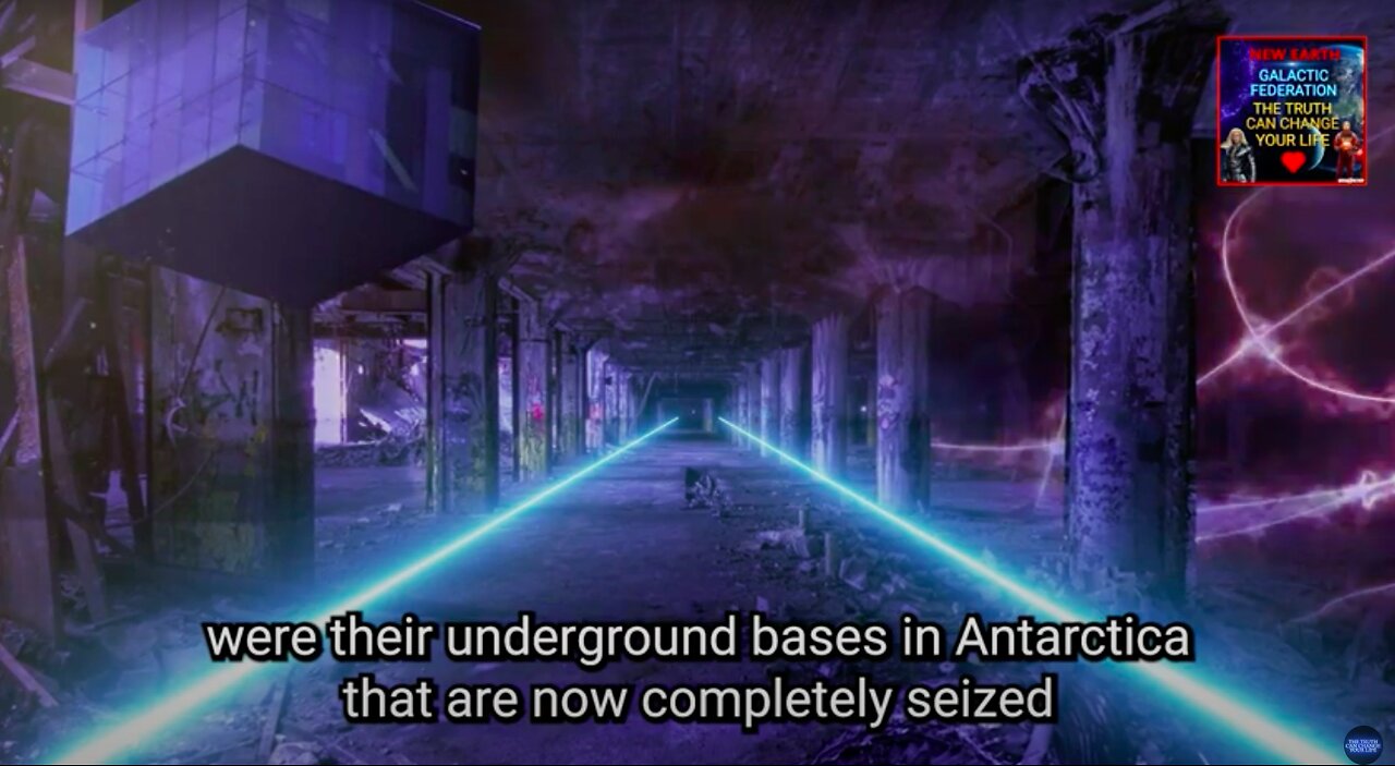 ❗Elites Underground bases in Antarctica that are now completely seized. Ashtar Channeling