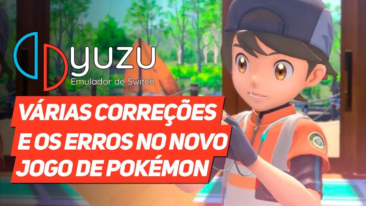 yuzu | CORREÇÕES PARA SUPER SMASH BROS ULTIMATE E VAMOS FALAR DOS ERROS EM NEW POKÉMON SNAP