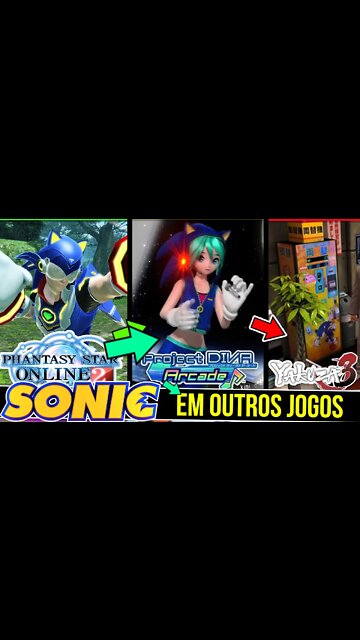 Aparições Secretas do Sonic em Outros Jogos #shorts