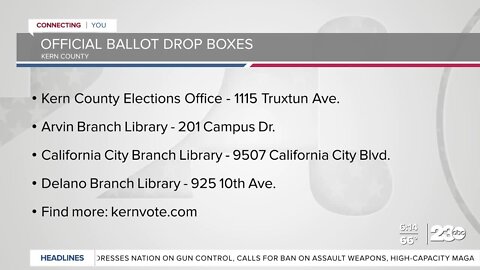 Election day is two days away: here's ways to vote in Kern County