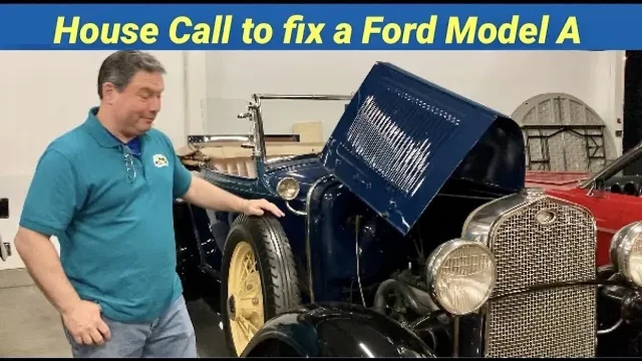 Making "House Call" to fix a Ford Model A