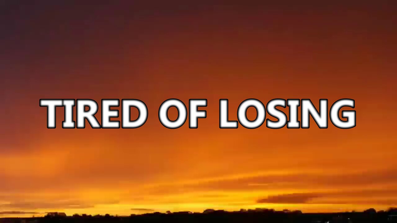 🎵 STEVEN CHAMPION - TIRED OF LOSING (LYRICS)