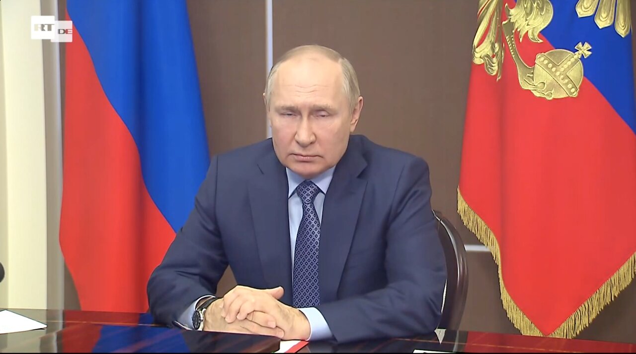 Putin nimmt an der Sitzung des russischen Sicherheitsrates teil