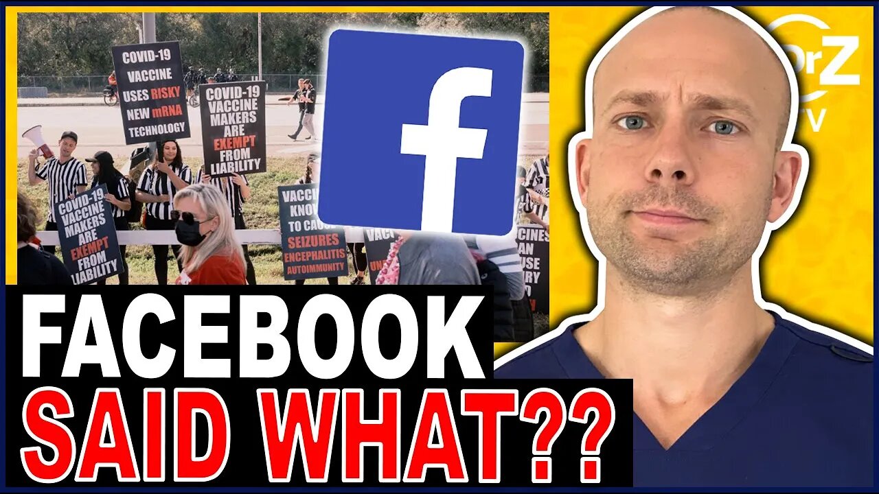 Facebook Censors Anyone Who Questions The Vaccine - Doctor Reacts