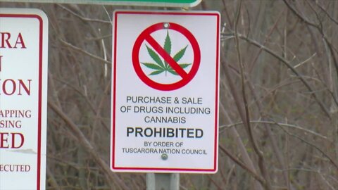 Tuscarora Nation vows to block roads to stop illegal marijuana sales